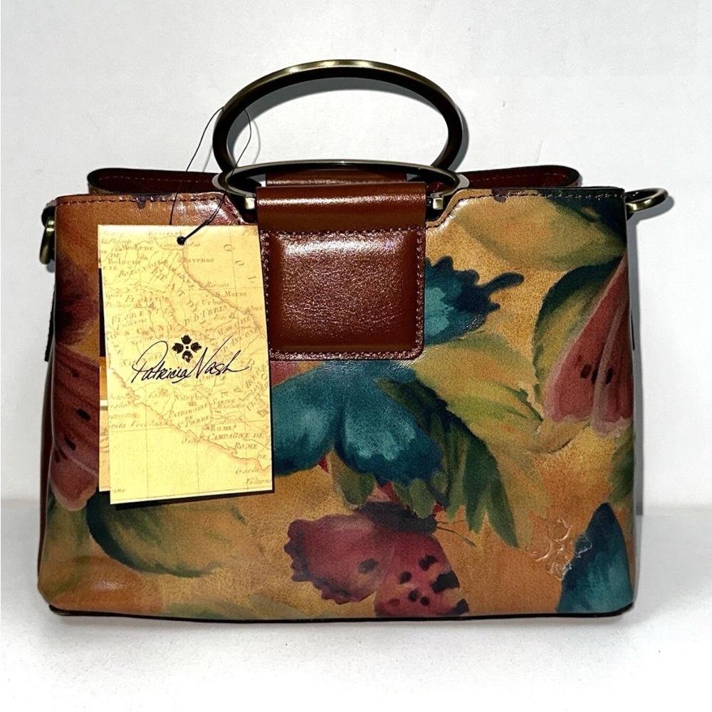 Patricia Nash Multicolor Floral Crossbody Bag - Picture 12 of 12